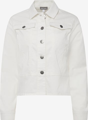 Veste mi-saison LAURASØN en blanc : devant