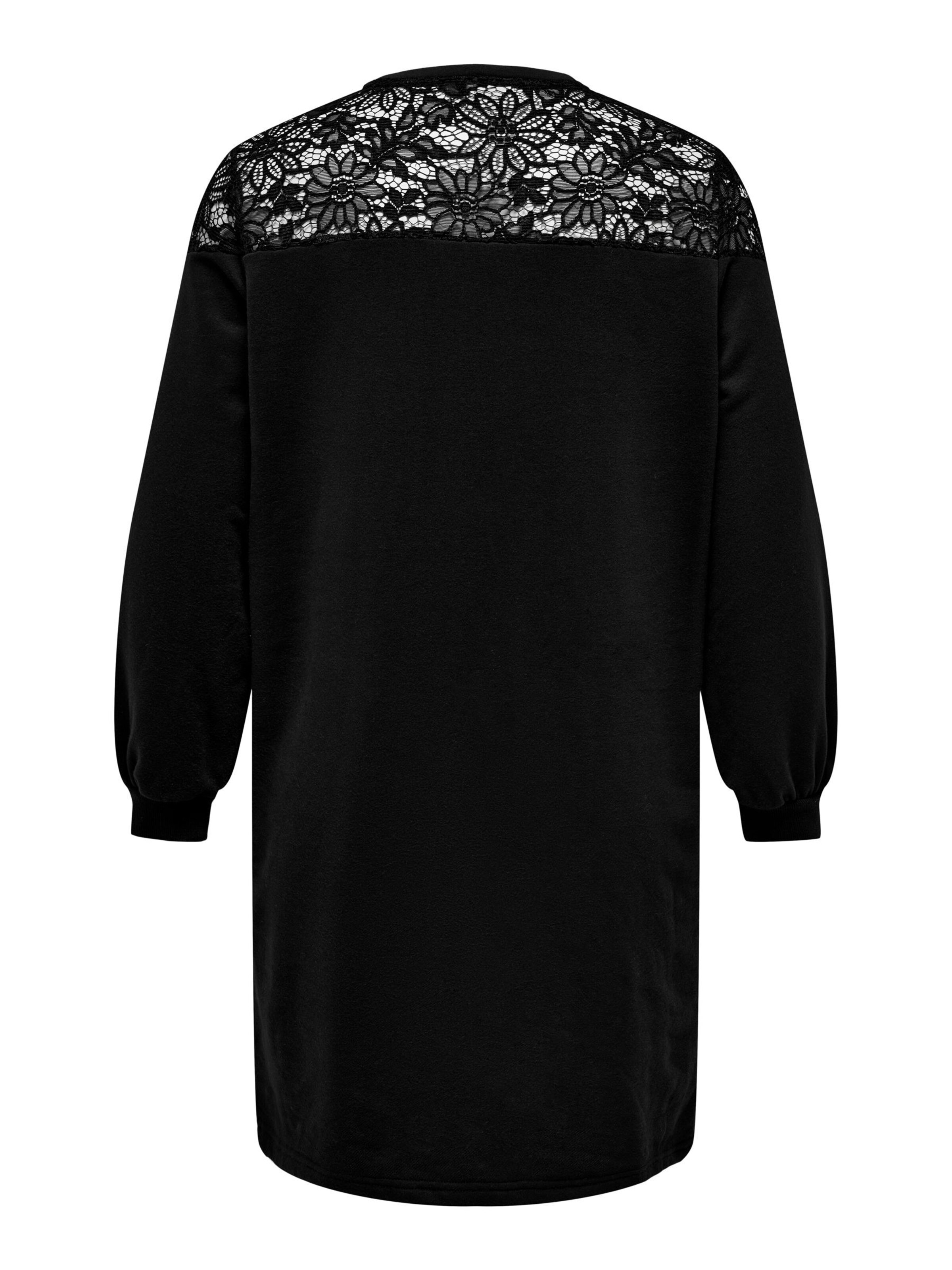 ONLY Carmakoma Jurk in Zwart