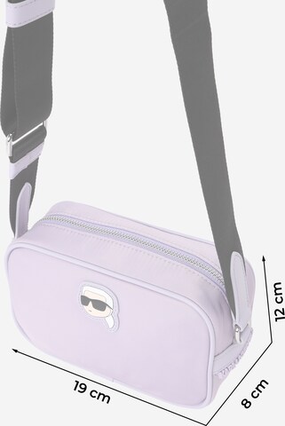 Sac à bandoulière 'Ikonik 2.0' Karl Lagerfeld en violet