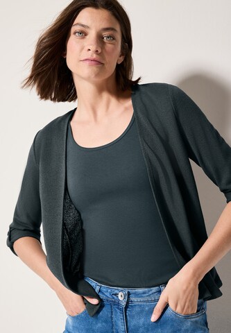 CECIL Knit Cardigan in Green: front