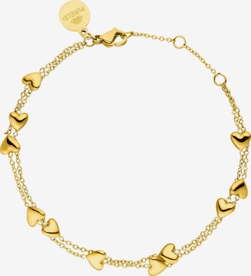PURELEI Armband 'Alohi Heart' in Gold: Vorderseite