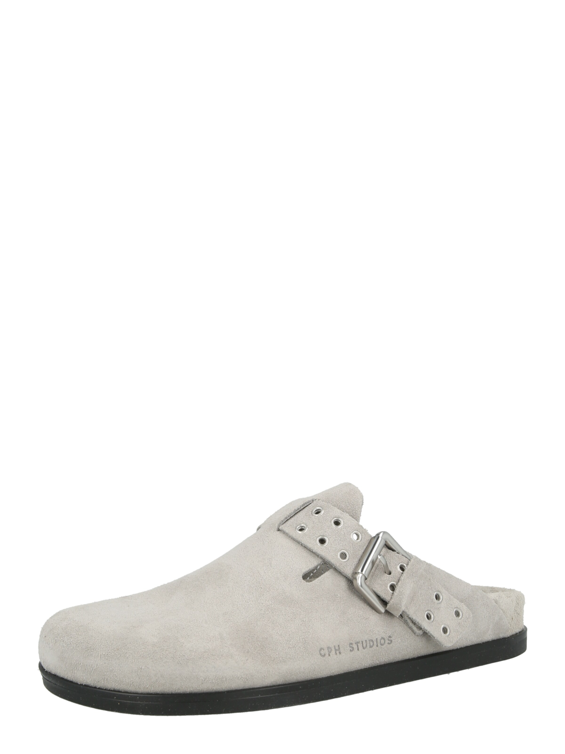 Copenhagen Studios - Zapatos abiertos '716' en gris: frente