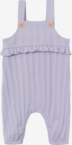 NAME IT Dungarees 'DUBIE' in Purple: front