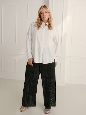 Guido Maria Kretschmer Curvy Regular Broek 'Maren' in Zwart