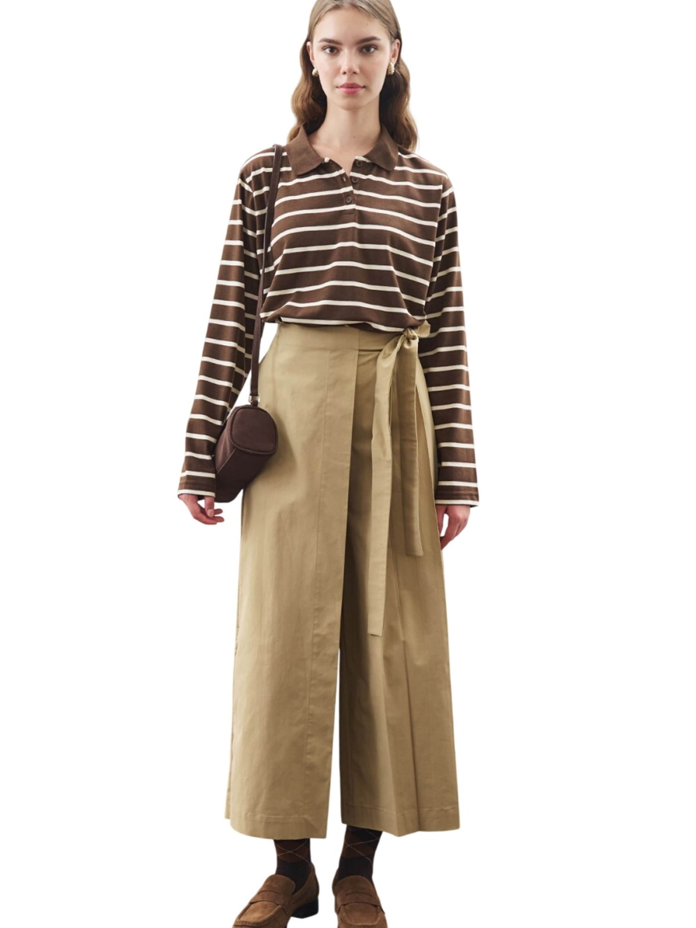 MANUKA Regular Trousers in Beige
