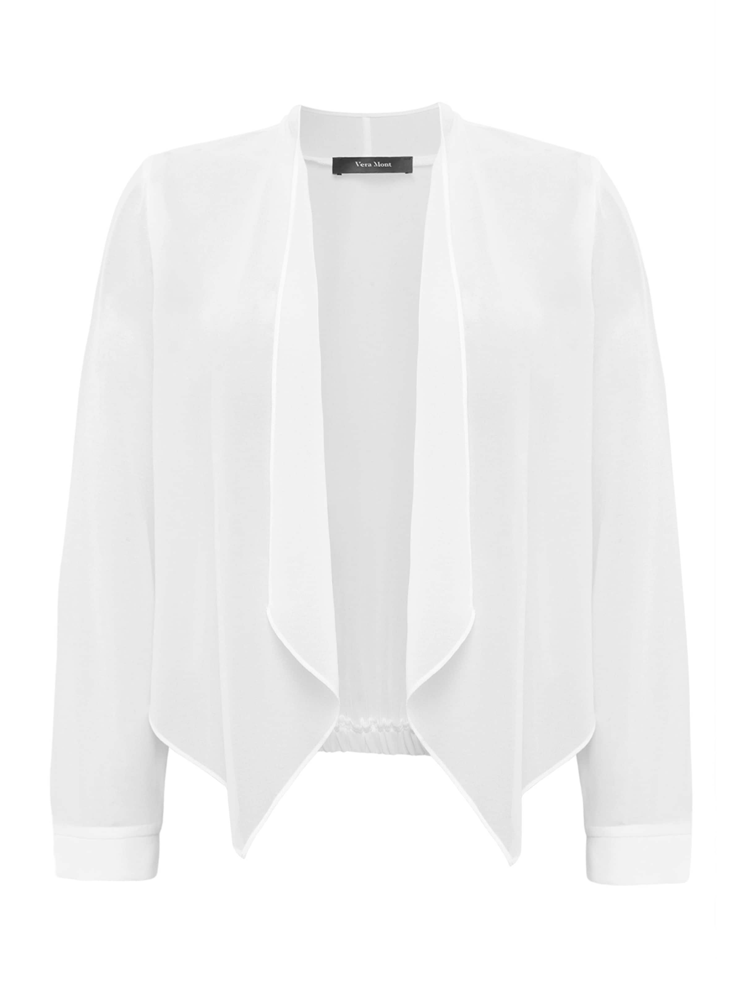 Vera Mont Bolero in Wit: voorkant