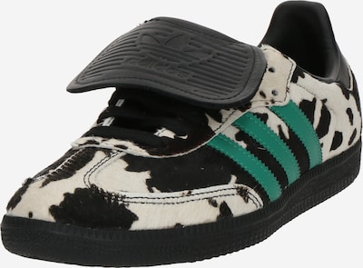 Sportbačiai be auliuko 'Samba' iš ADIDAS ORIGINALS, spalva – smaragdinė spalva / juoda / vilnos balta, Prekių apžvalga