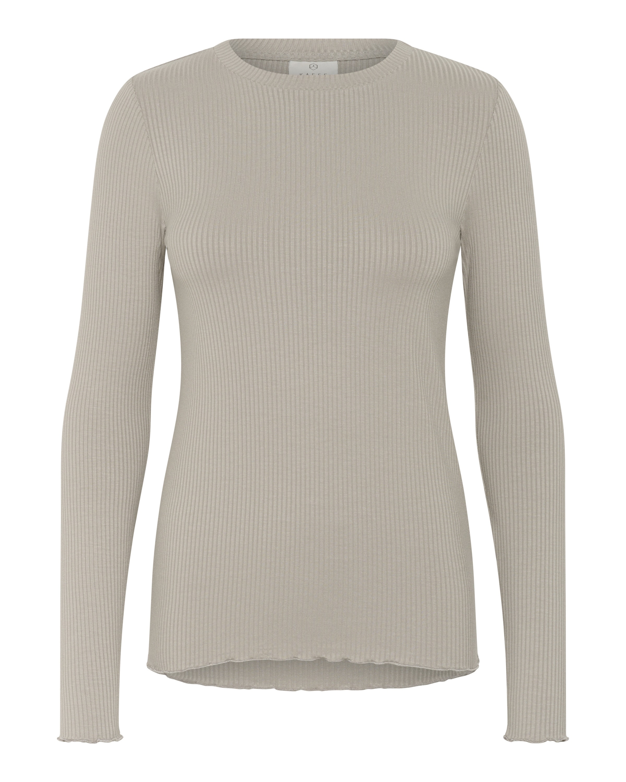 T-shirt 'KADrew' Kaffe en gris : devant