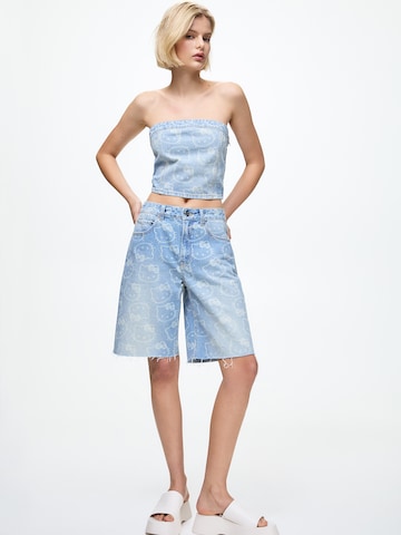 Haut Pull&Bear en bleu