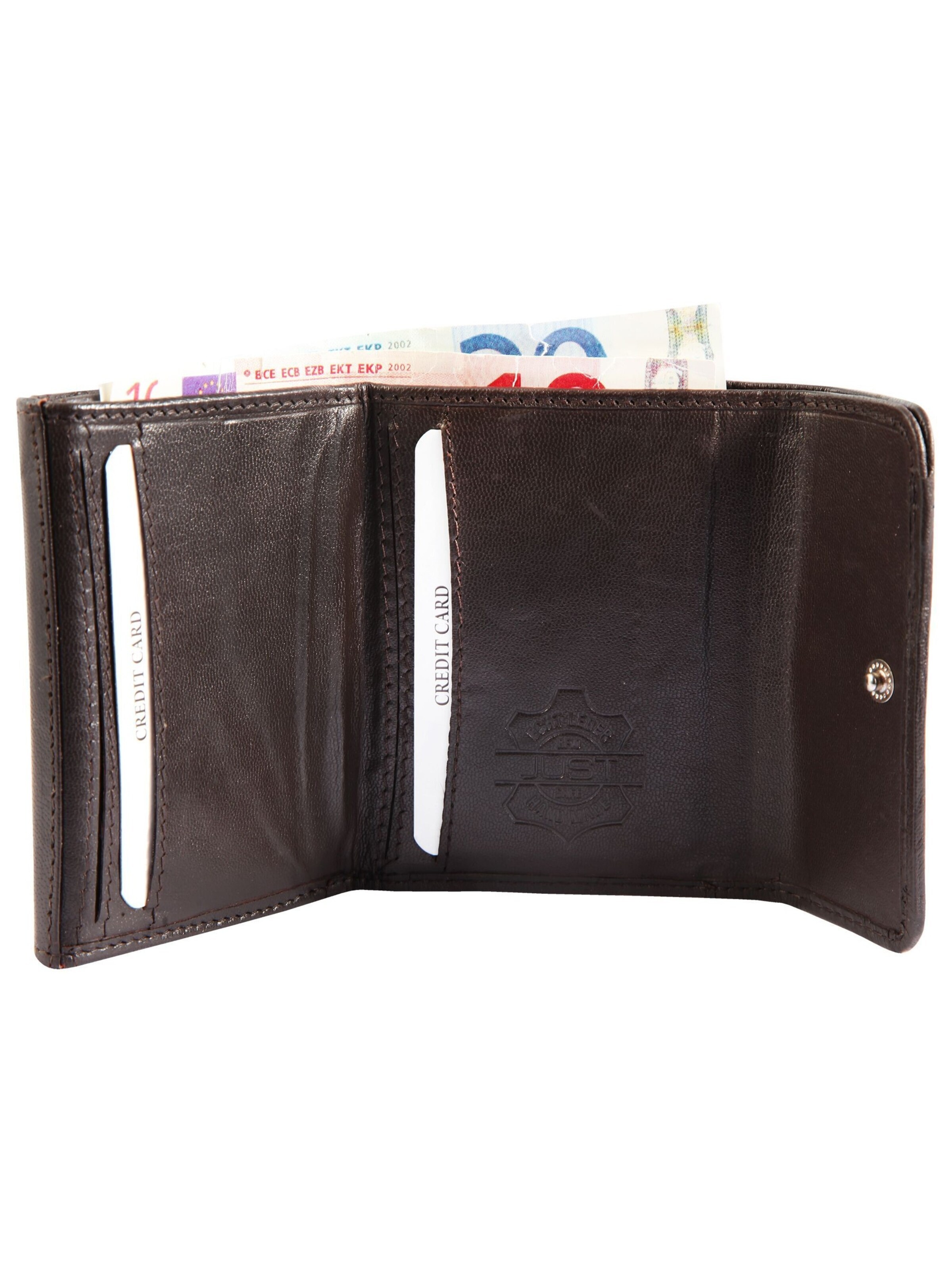 JUST Wallet 'RFID-Schutz' in Brown
