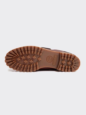 TIMBERLAND Lage schoen 'TB0A19VAD571 Timberland Authentic BOAT SHOE ROOTBEER' in Bruin