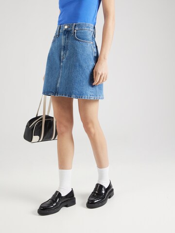 Tommy Jeans Rock in Blau: Vorderseite