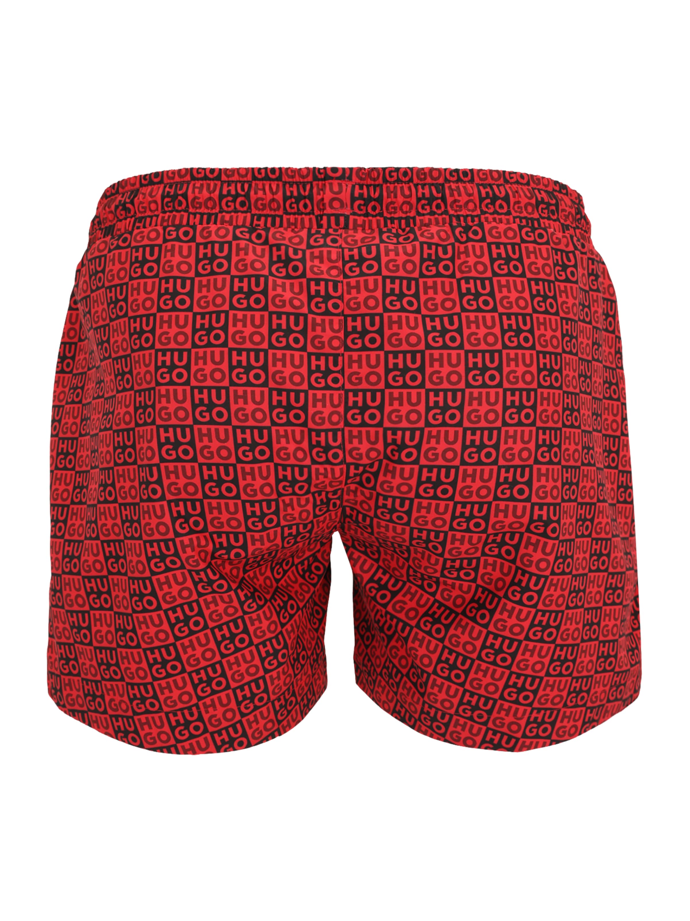 HUGO Szorty kąpielowe 'Aaron' w kolorze czerwony