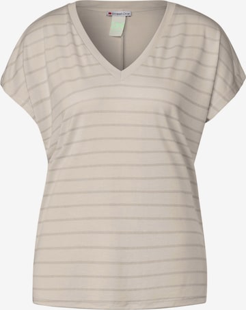 T-shirt STREET ONE en beige : devant