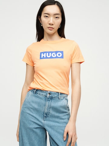 HUGO Póló - narancs