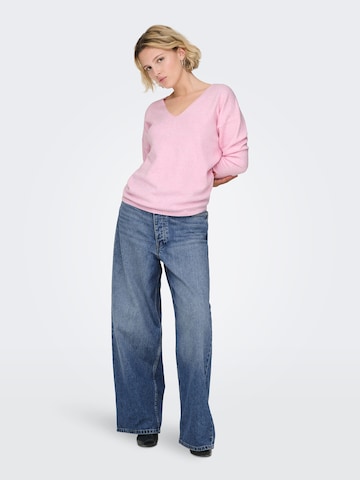 Pull-over 'ONLRICA' ONLY en rose