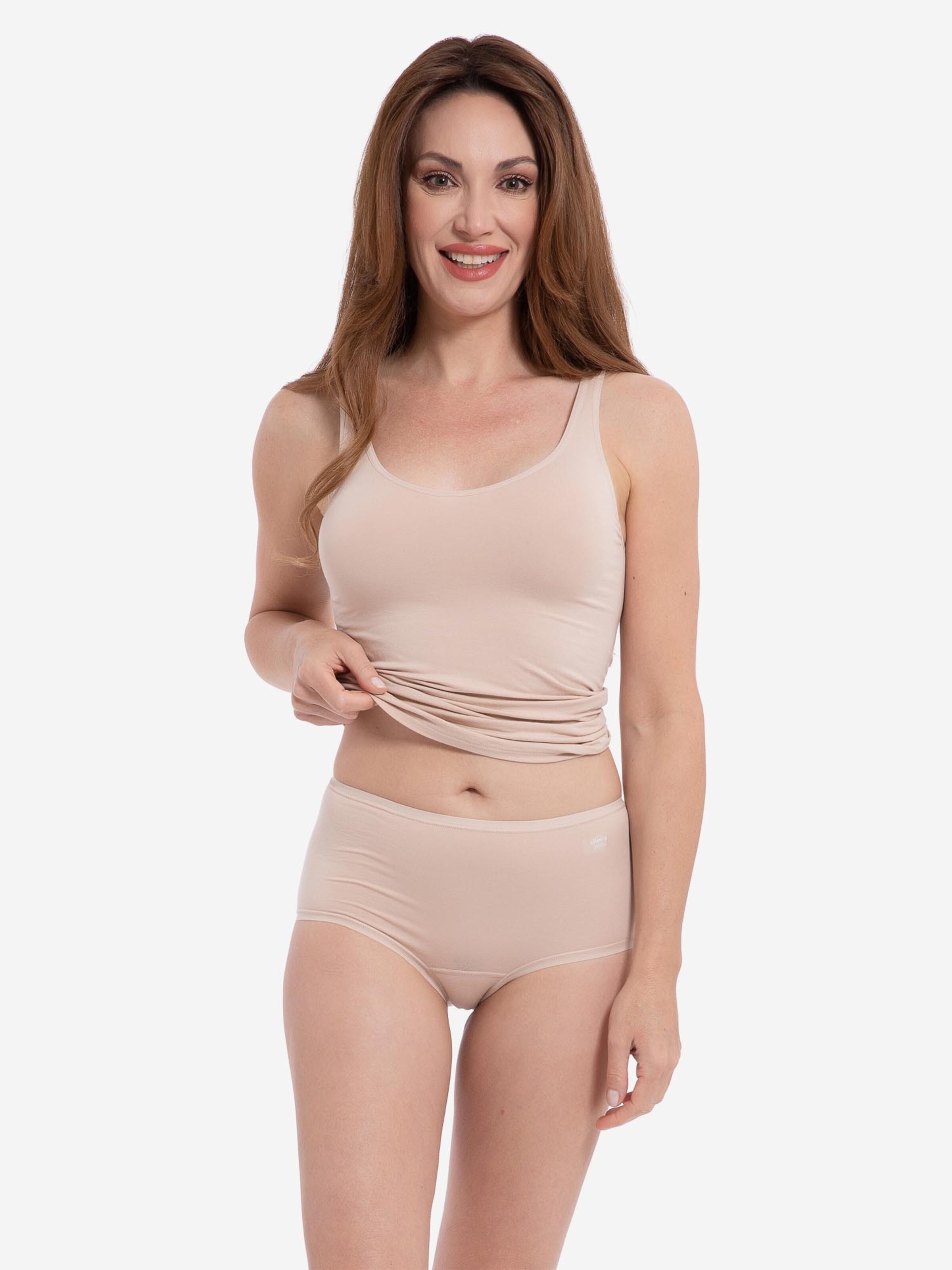 SPEIDEL Boyshorts 'Soft Feeling' in Beige: front