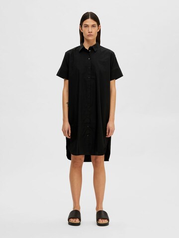 SELECTED FEMME Shirt dress 'BLAIR' in Black
