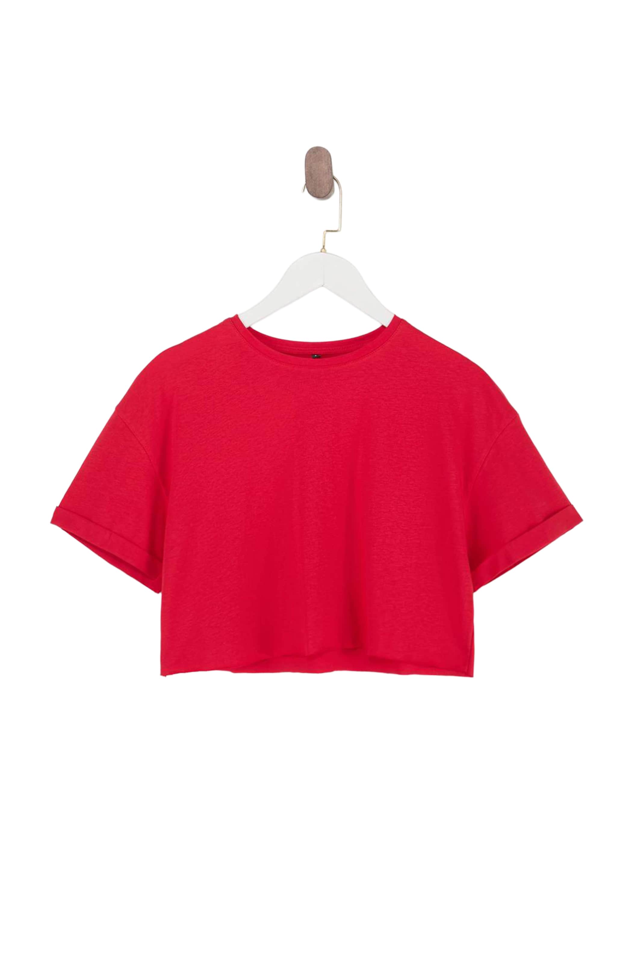 Tricou de la Trendyol pe roșu: față