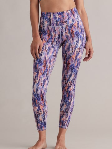 Skinny Leggings 'Cropped' Hey Honey en violet