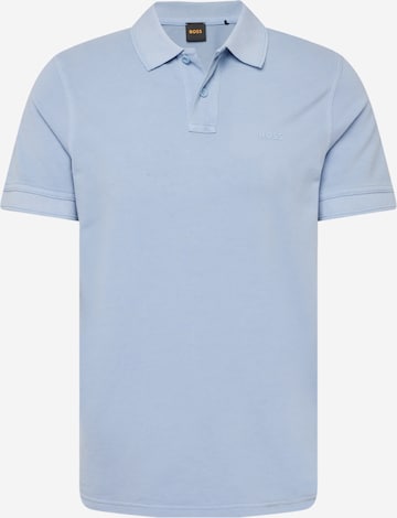 BOSS Koszulka 'Prime' w kolorze niebieski: przód