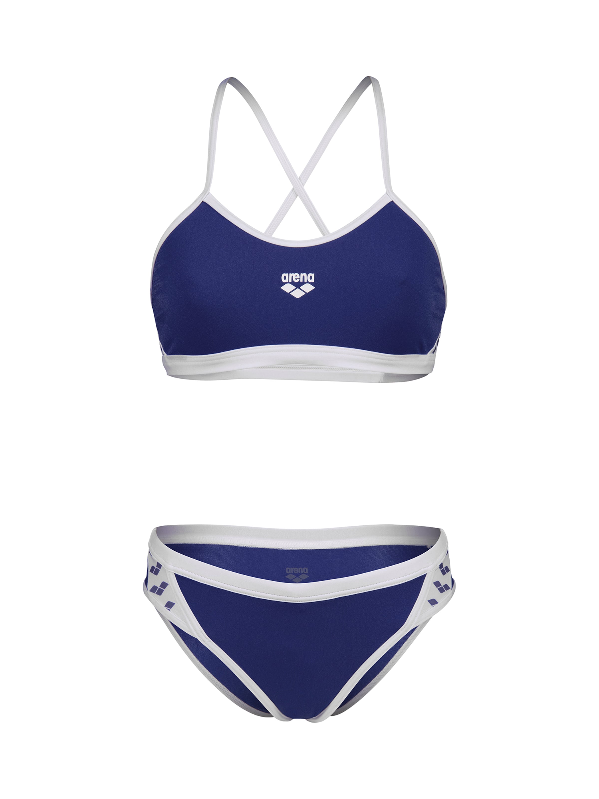 Bustier Bikini &#x27;ICONS&#x27; ARENA en bleu : devant