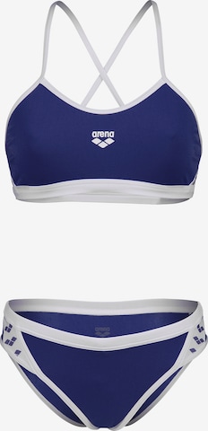 Bikini 'ICONS' di ARENA in blu: frontale