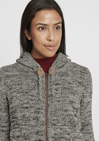 Oxmo Knit Cardigan 'Philadelphia' in Grey