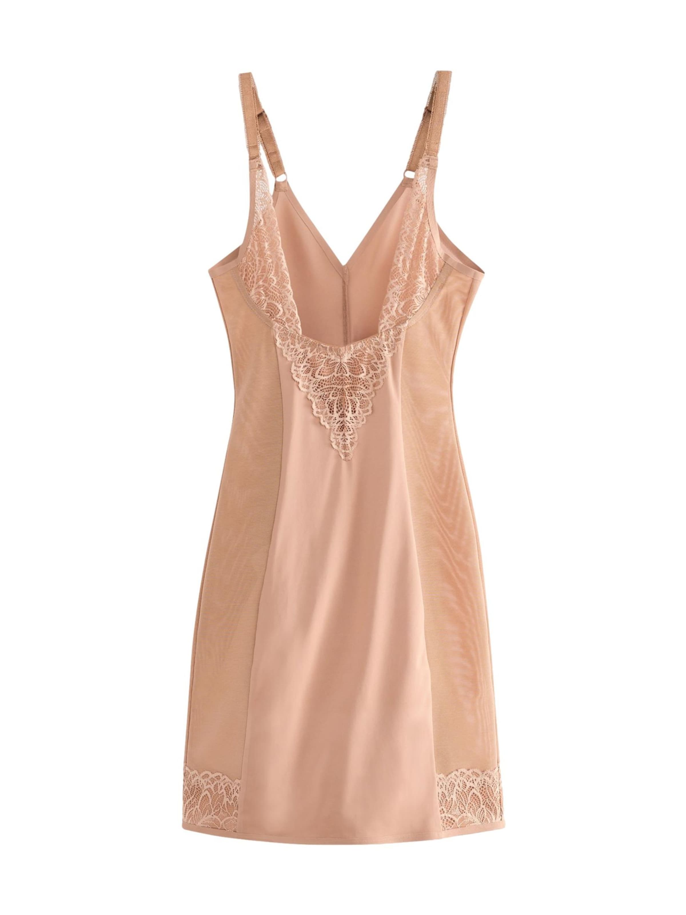 Next Korsetkjole i beige: forside