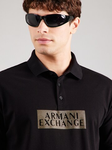 ARMANI EXCHANGE Tričko – černá