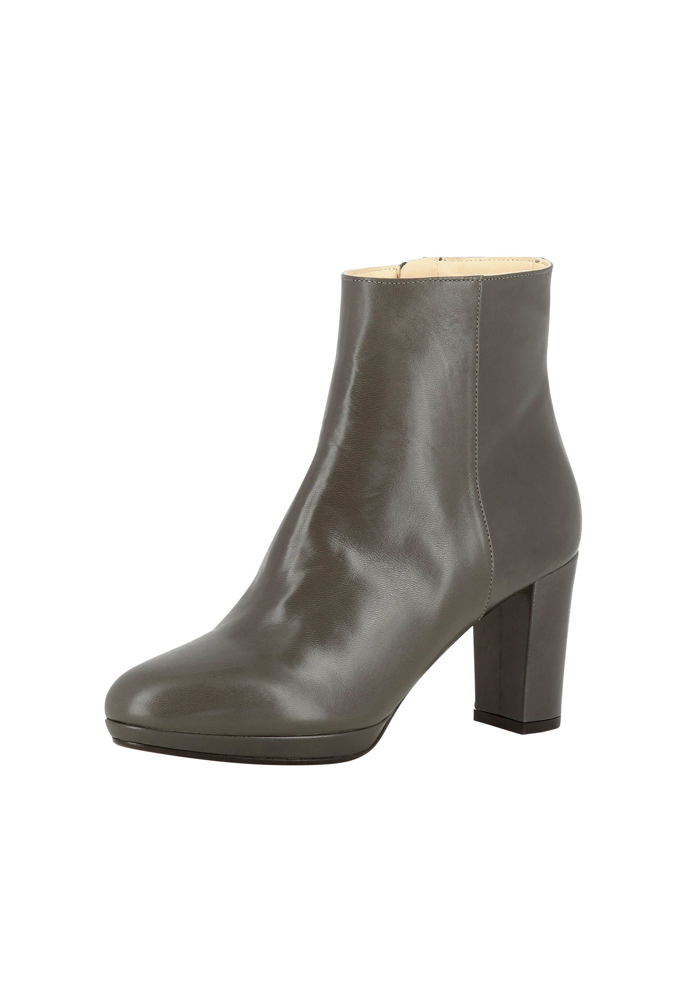 EVITA Enkellaarsjes in de kleur Grijs, Productweergave