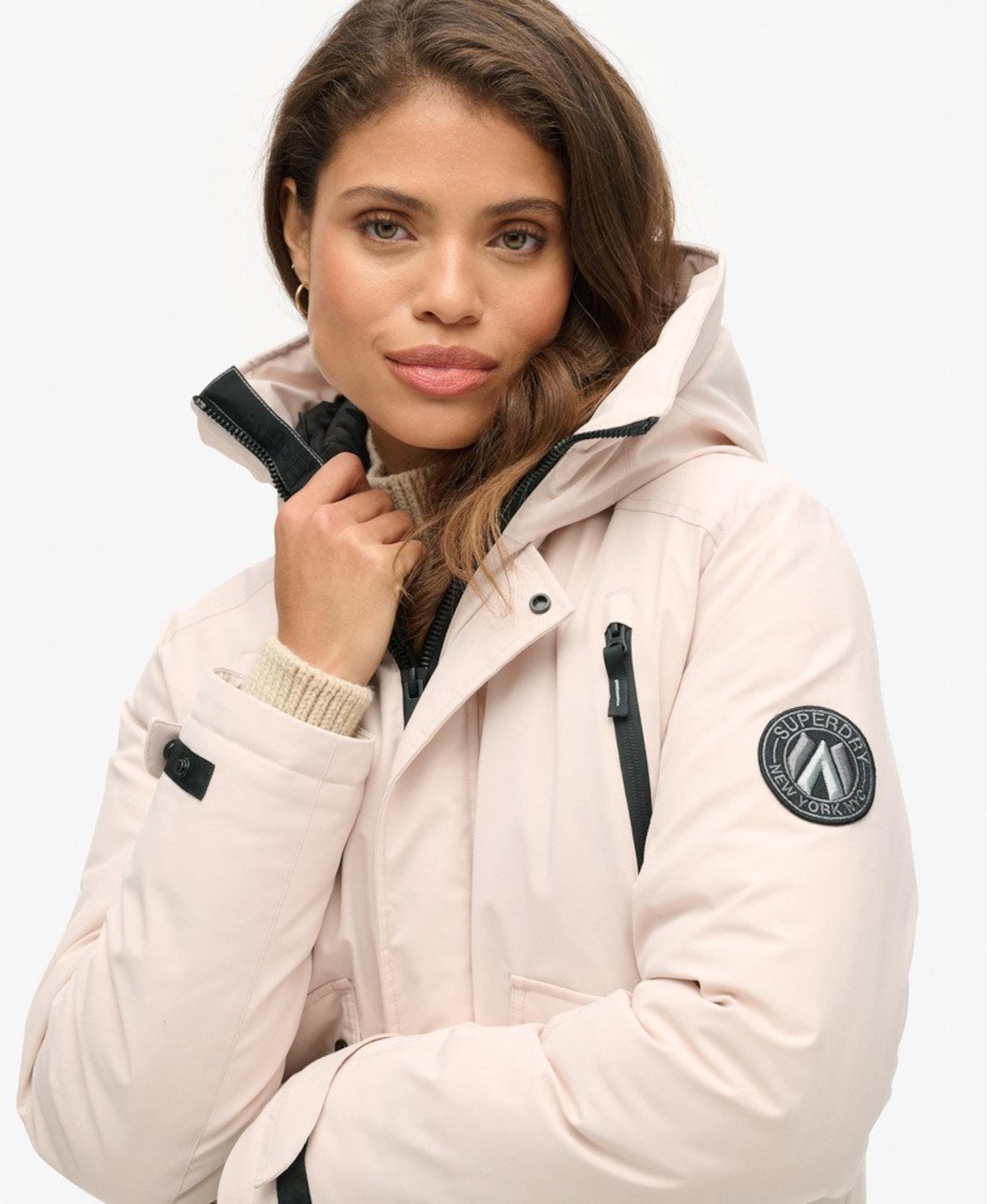 Superdry Winterjas 'City' in Beige