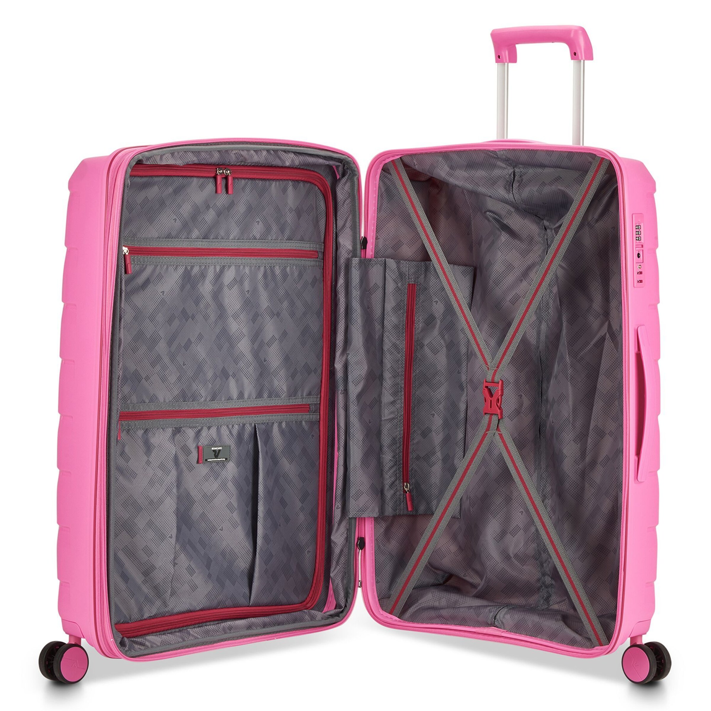 Roncato Kofferset 'Skyline 2.0' in Pink