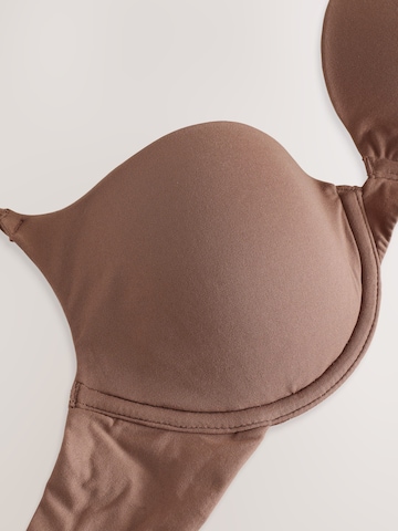 self. T-Shirt BH in Braun