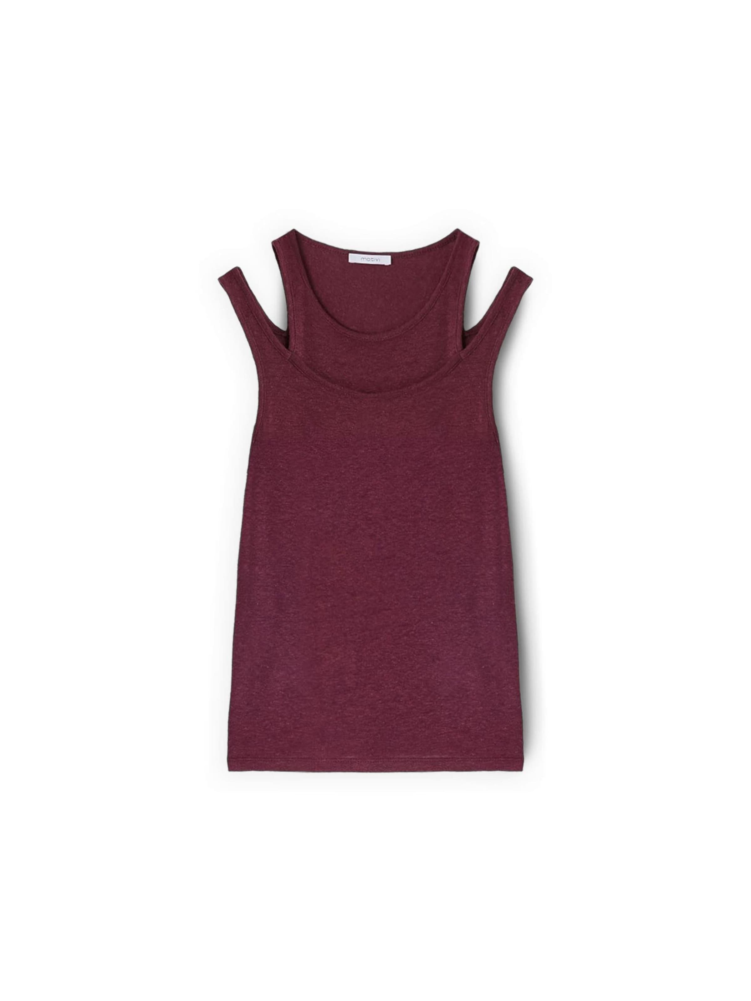 MOTIVI - Camiseta en rojo: frente