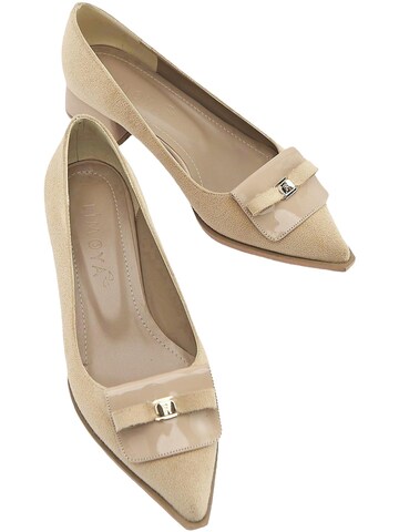 Décolleté sling 'Boel' di Limoya in beige