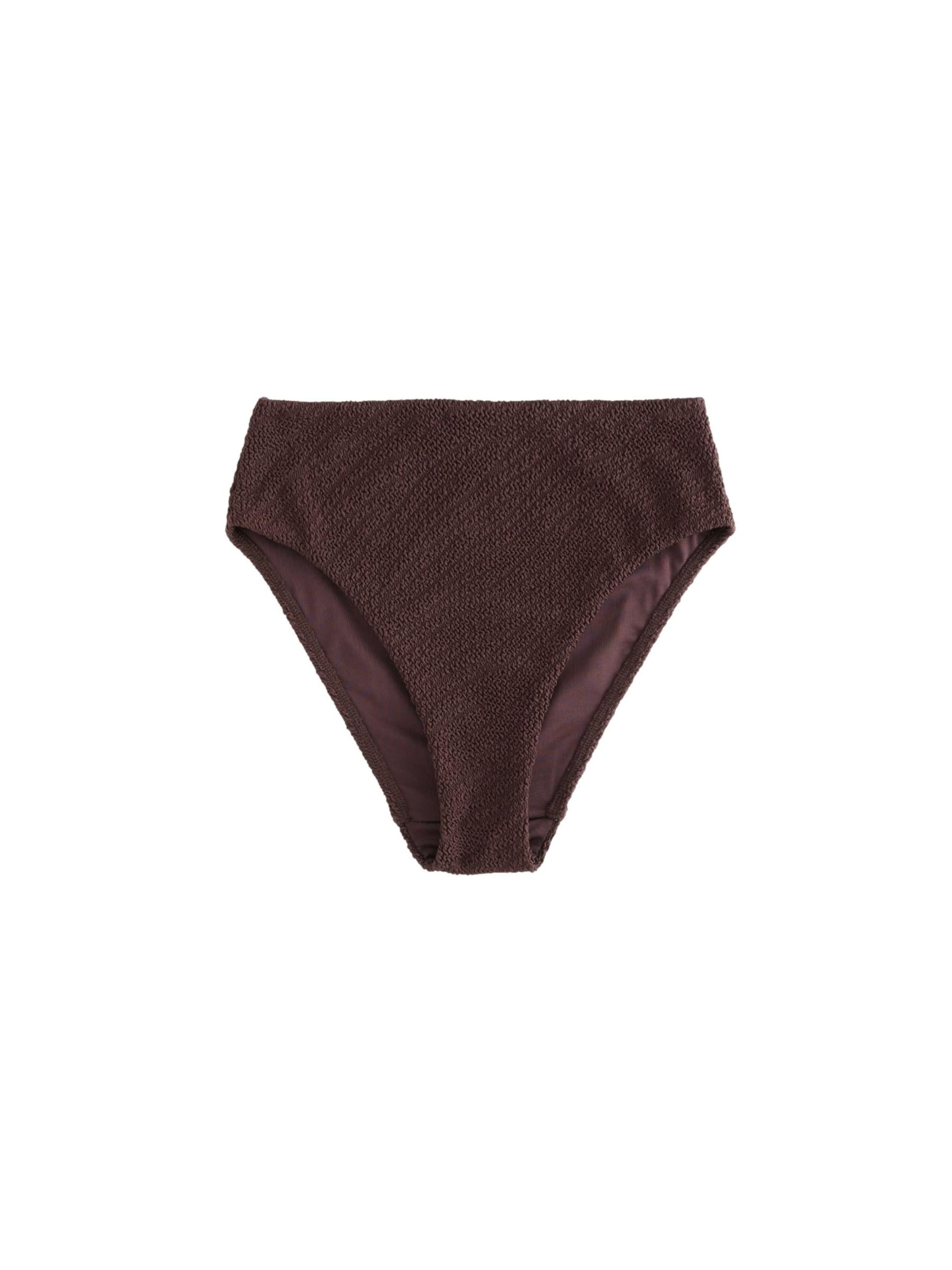 Next - Braga de bikini en marrón: frente