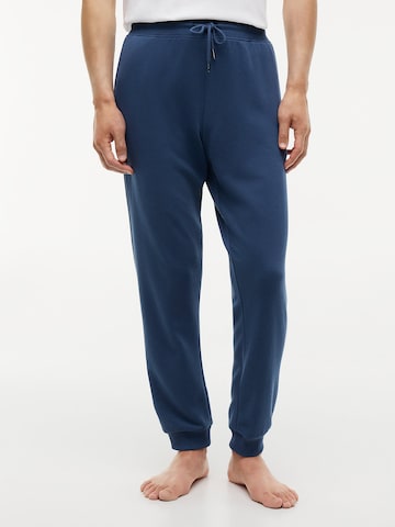 Pantalon de pyjama Tommy Hilfiger Underwear en bleu : devant