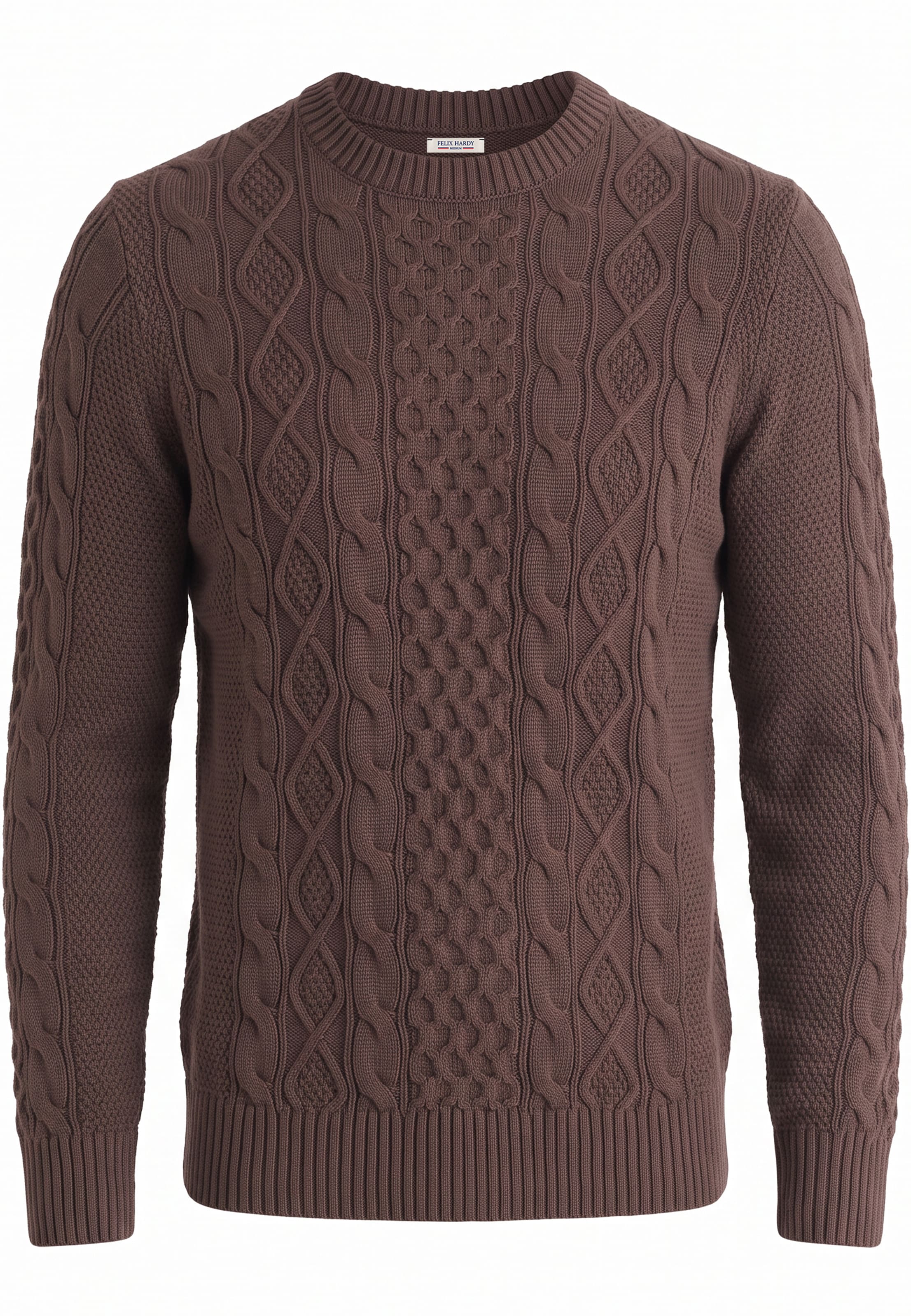 Felix Hardy Pullover in XXL in braun, Produktansicht