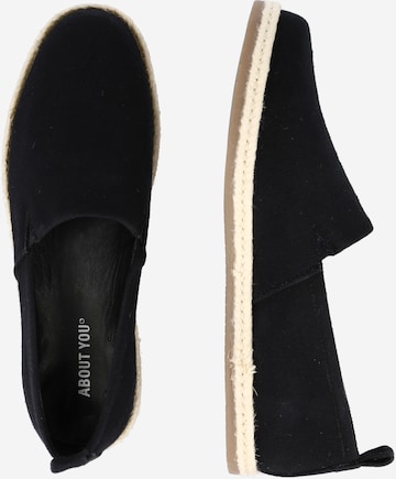 ABOUT YOU - Espadrilles 'Gregor' em preto