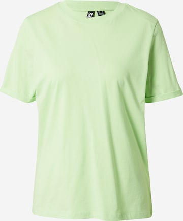 T-shirt 'Ria' PIECES en vert : devant