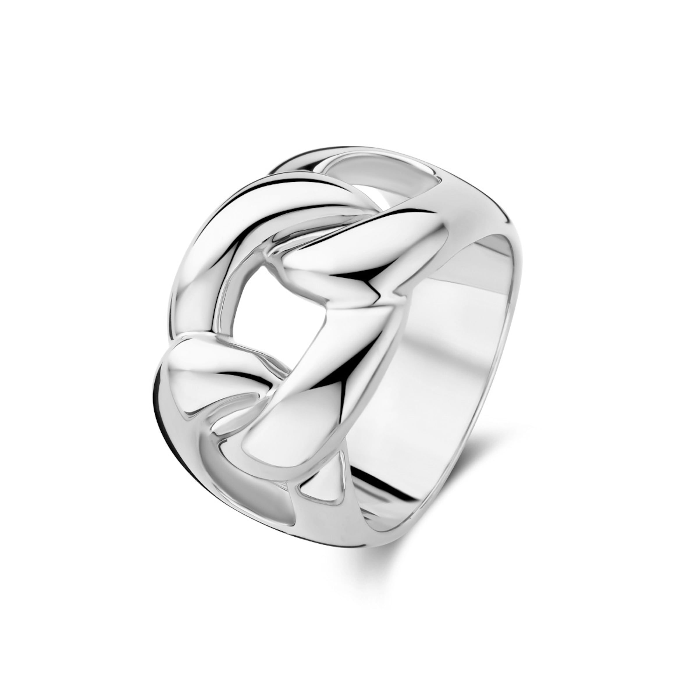Parte di Me Ring in Silver: front