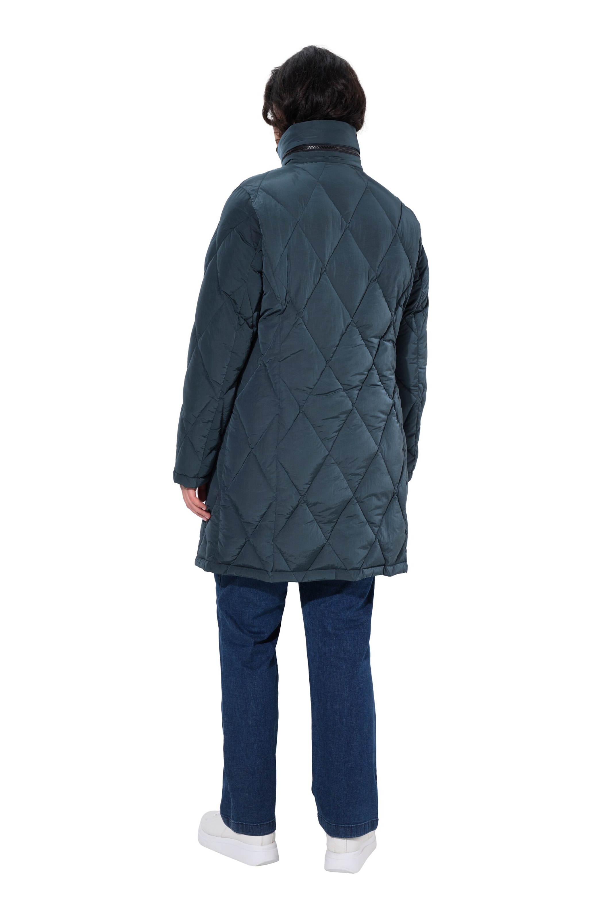 Ulla Popken Mantel in Blau