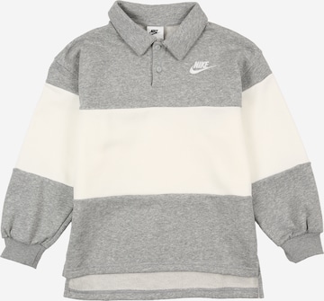 Nike Sportswear Sweatshirt 'CLUB' in Grau: Vorderseite