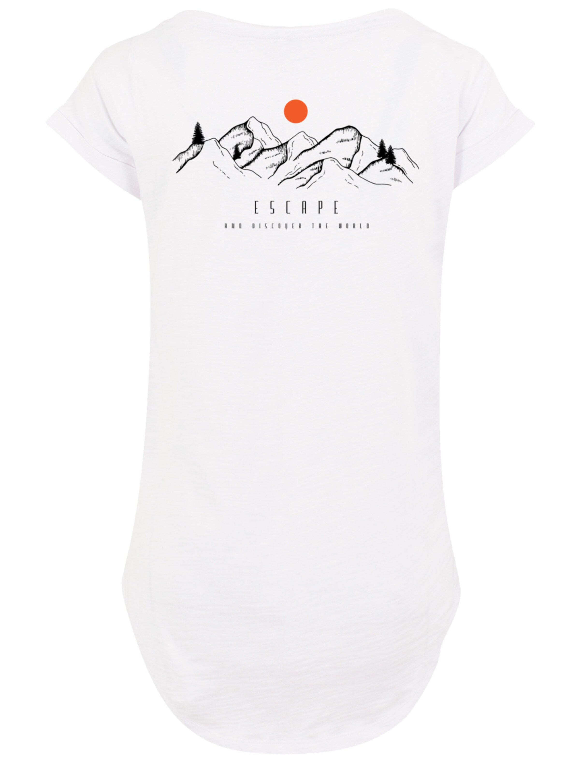 F4NT4STIC Shirt 'Discover the world' in Wit