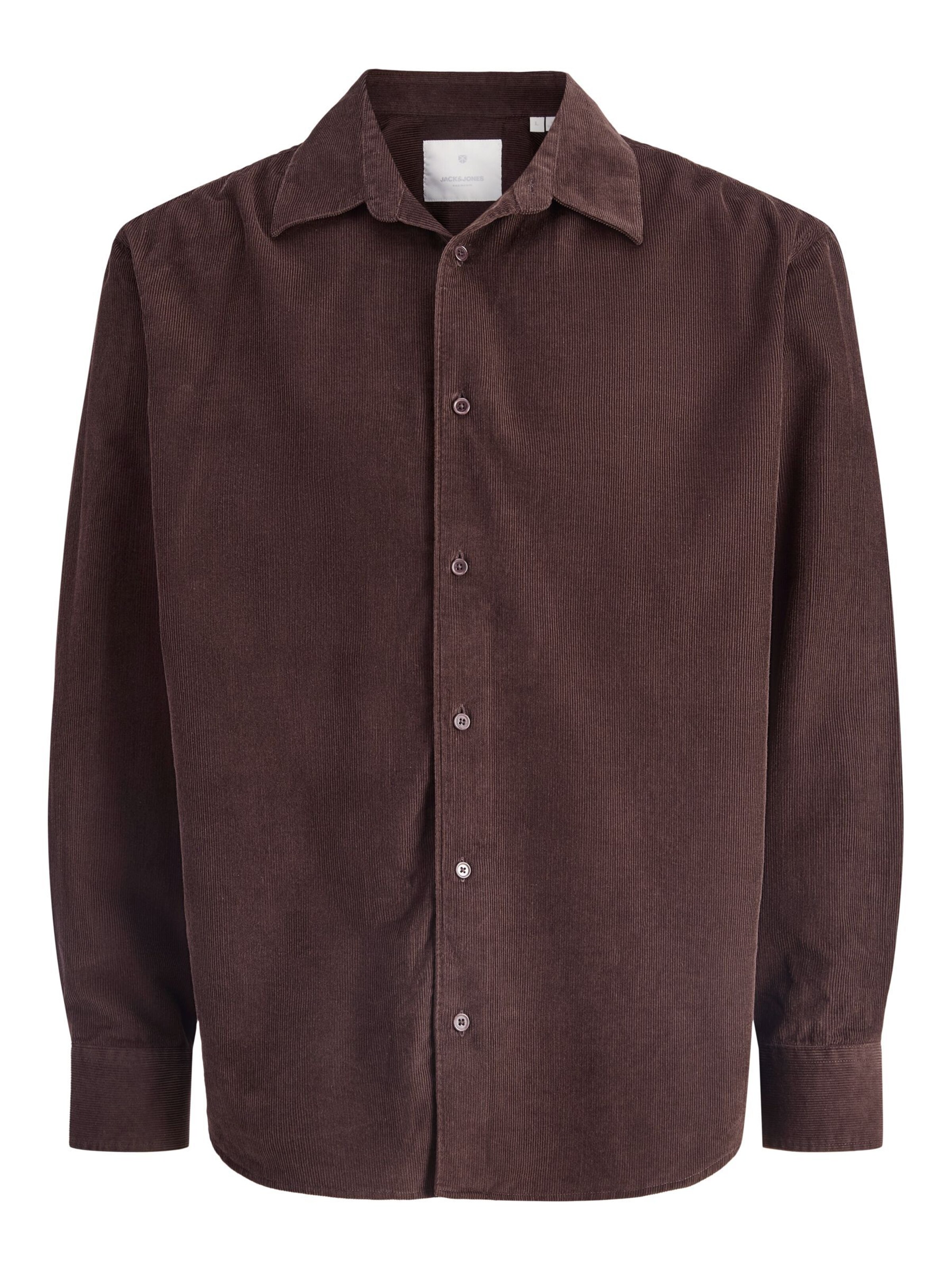 JACK & JONES Overhemd in Zwart: voorkant