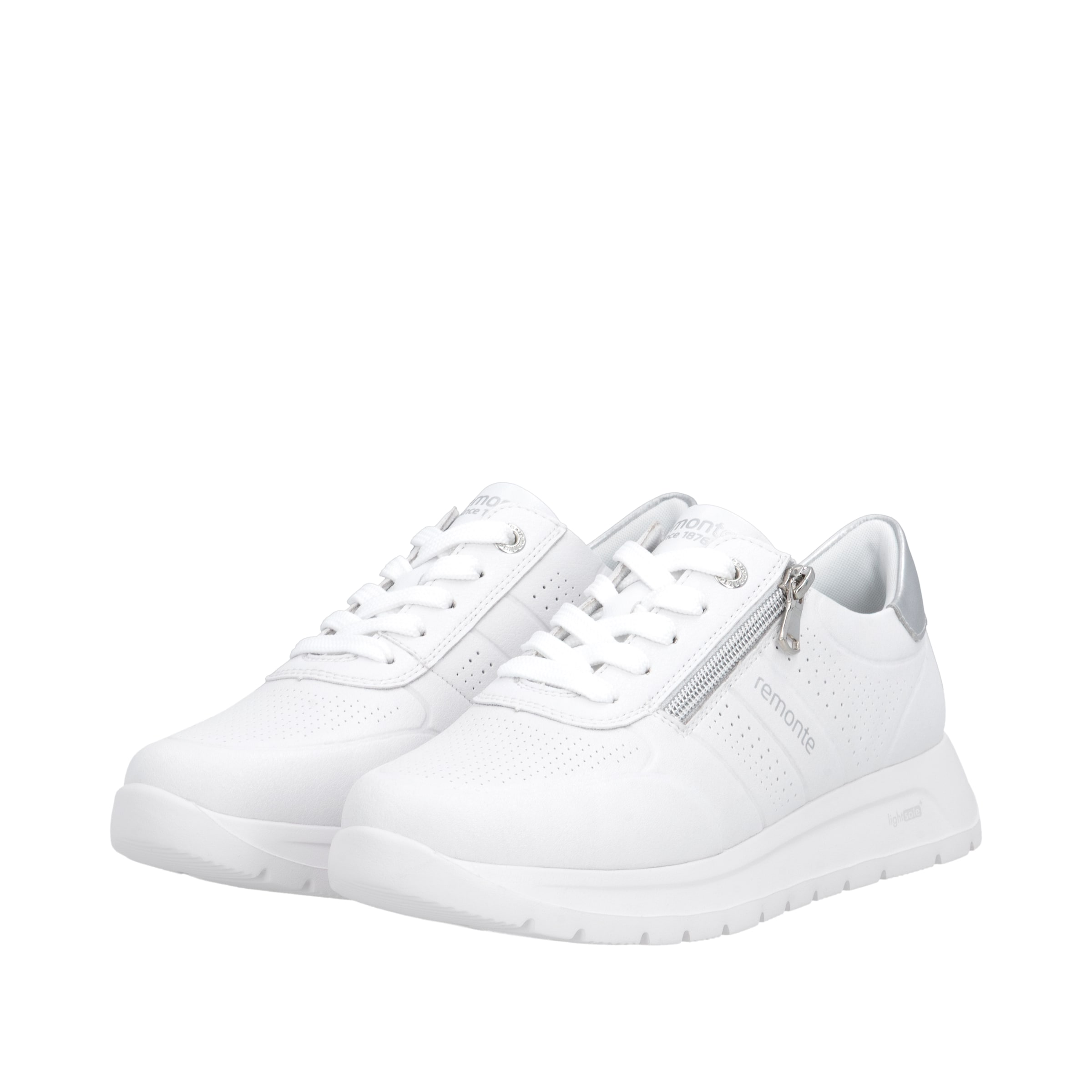 Baskets basses REMONTE en blanc