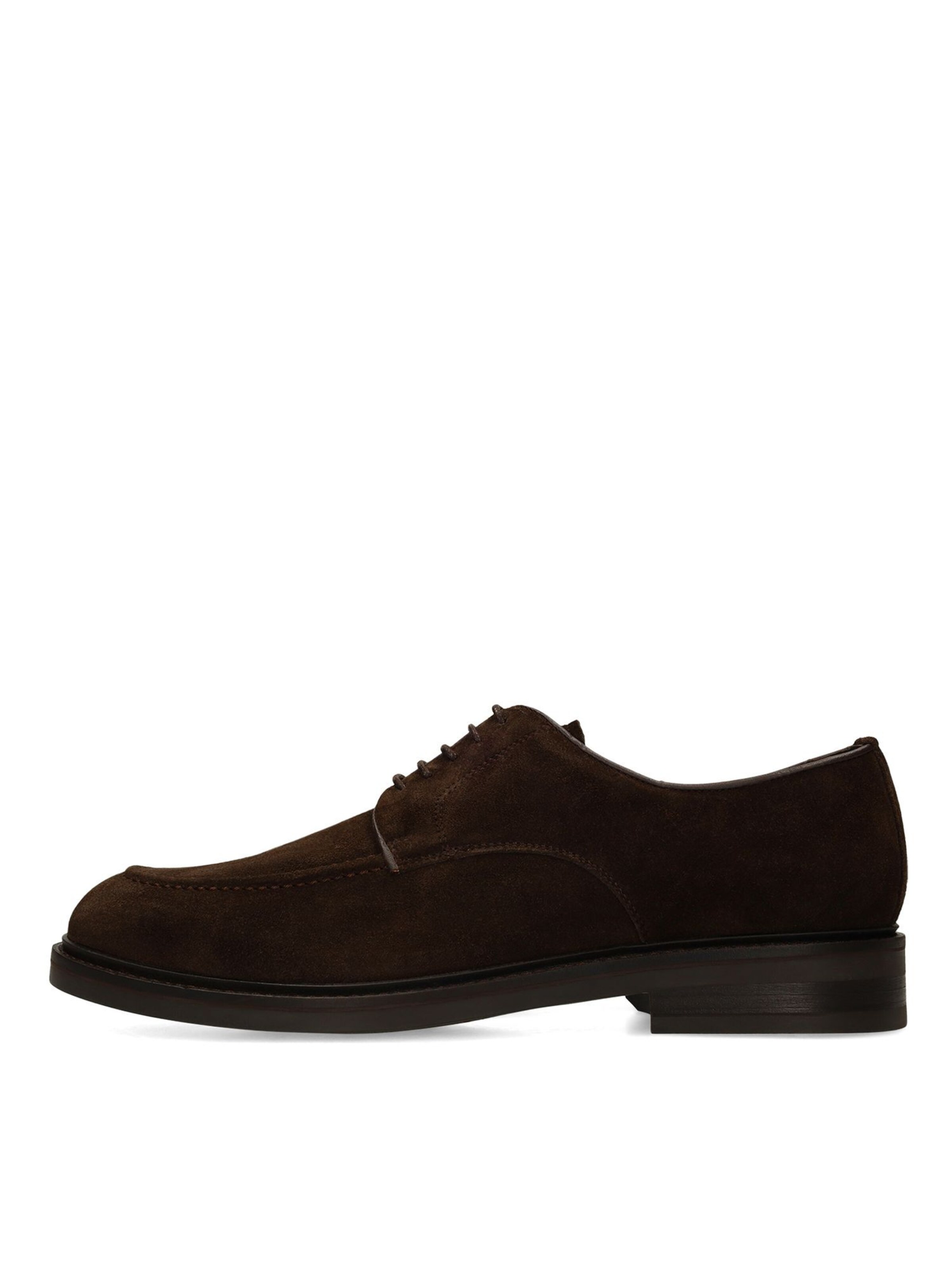 MANFIELD Lace-Up Shoes in Brown: front
