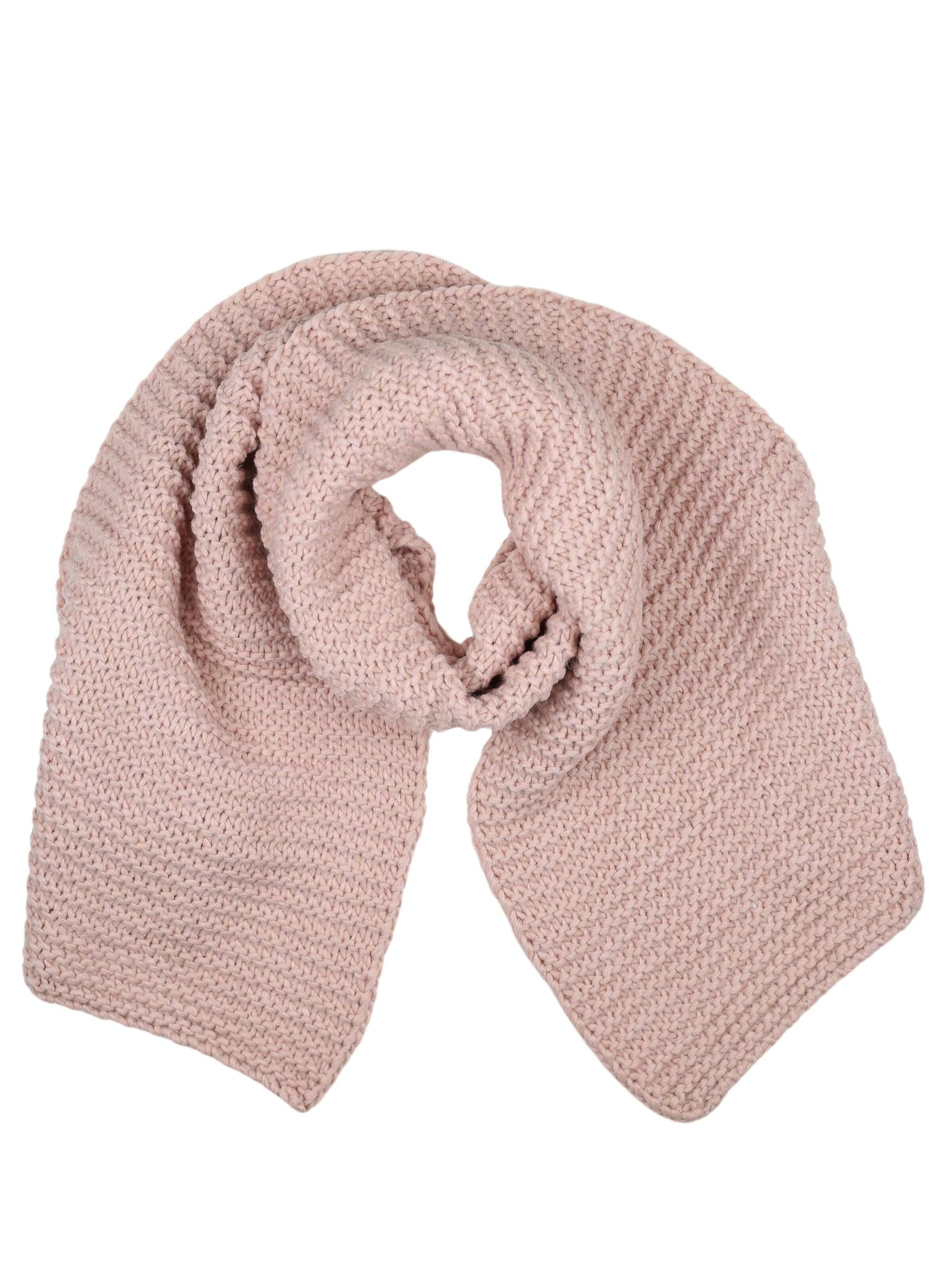 COLLEZIONE ALESSANDRO Scarf 'Strick-It' in Pink: front