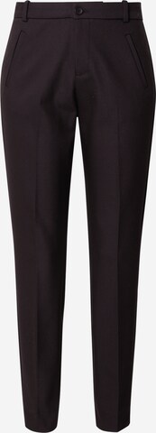 minus Regular Pleated Pants 'Daya' in Black: front